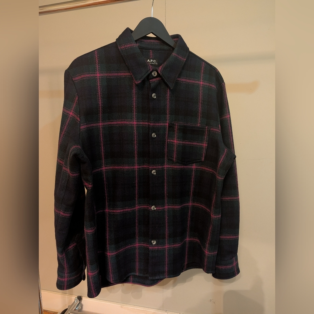 APC Valerian Wool Shirt - Picture 2 of 4